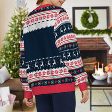 Personalized Unisex Ugly Sweater Funny Cartoon Cats Christmas Gift For Cat Lovers, Cat Moms, Cat Dads