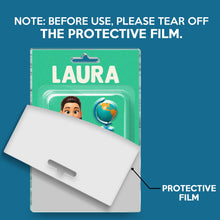 Custom Photo Personalized Teacher Action Figure Packaging Toy Box Style - Personalized Customized Acrylic Car Ornament - Gift For Teachers, Family Members and Friends