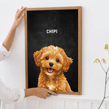 Animated Art Style Of Your Fur Angel - Personalized Customized Canvas - Lovely Gift For Pet Lovers
