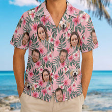 Custom Photo With Beloved Ones - Personalized Customized Hawaiian Shirt - Gift For Family Members, Best Friends