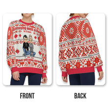 Annoying Each Other And Still Going Strong - Gift For Couple - Personality Customized Ugly Sweater