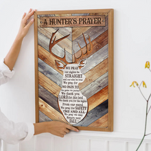Home Decor A Hunter's Prayer - Personalized Customized Canvas - Gift For Family Members