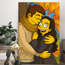 Family Photo As Different Animated Style Vertical - Turn Your Family Members Into Animated Characters - Gift For Family Members, Siblings