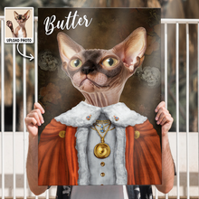 Custom Photo Funny Pet Portrait - Personalized Customized Canvas - Gift For Pet Lovers, Dog Lovers