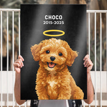Cute Animation Art Style For Your Fur Angel - Personalized Customized Canvas - Unique Gift For Pet Lovers