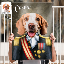 Custom Photo Funny Pet Portrait - Personalized Customized Canvas - Gift For Pet Lovers, Dog Lovers