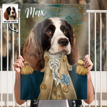 Custom Photo Funny Pet Portrait - Personalized Customized Canvas - Gift For Pet Lovers, Dog Lovers