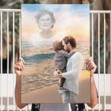 Custom Photo Loss Of Loved Ones - Personalized Customized Canvas - Memorial Gift For Family Members