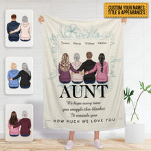 Personalized Custom Blanket Reminds You How Much We Love You Family Gifts Fleece Blanket For Mom