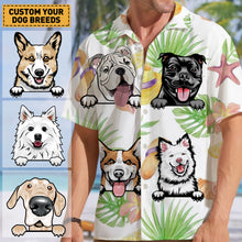 Dog Lover Dog Pet Summer Hawaii Cool Customization - Summer Hawaiian shirt - Personality Customized Hawaiian shirt