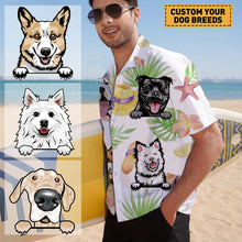 Dog Lover Dog Pet Summer Hawaii Cool Customization - Summer Hawaiian shirt - Personality Customized Hawaiian shirt