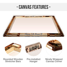 Once In A Life Time Memorial Canvas - Memorial Canvas, Wedding Gifts Personalized Custom Framed Canvas Wall Art