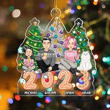 2023 Christmas Tree With Family - Personality Customized Ornament - Christmas Gift For Family