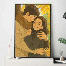 Family Photo As Different Animated Style Vertical - Turn Your Family Members Into Animated Characters - Gift For Family Members, Siblings