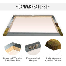 God Blessed The Broken Road Barn & Truck - Personalized Canvas - Farmhouse Decoration Perfect Gift For Couple Husband Wife