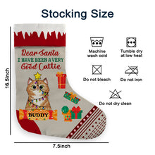 Dear Santa I Have Been A Very Good Doggie Cattie - Gift For Pet Dog Cat Lover - Personality Customized Stocking