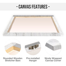 Family Crossword Canvas - Customized Family Name Canvas - Gift For Family Members