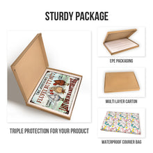 Personalized Chicken Fluffy Butt Hut Nuggets Customized Classic Metal Signs