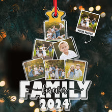 Custom Photo Family Together -  Personalized Acrylic Ornament - Gift For Family, Besties, Siblings