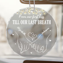 I Love You, I'm Keeping You - Customized Car Ornament - Christmas Gift For Couple Husband Wife