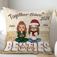 Together Besties Forever - Personalized Customized Pillow - Gift For Besties, Best Friends, BFF