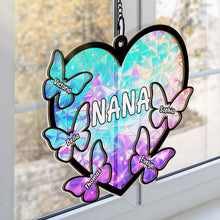 Sparkling Grandma - Personalized Acrylic Window Suncatcher Ornament - Christmas Gift For Grandma