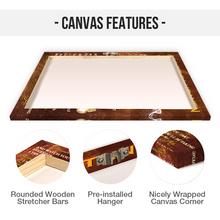 As I Sit In Heaven -Sympathy Photo, Memorial Gifts Personalized Custom Framed Canvas Wall Art