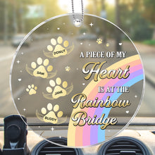 Cutie Pet Paws - Customized Personalized Car Ornament - Memorial Gift For Pet Lovers