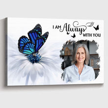 Custom Photo I Am Always With You - Personalized Customized Canvas - Memorial Gift For Family Members