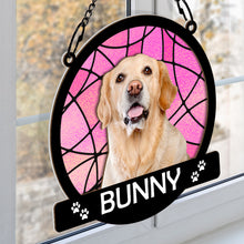 Pet Custom Photo - Personalized Acrylic Window Suncatcher Ornament - Gift For Dog Lovers