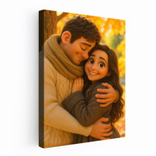 Family Photo As Different Animated Style Vertical - Turn Your Family Members Into Animated Characters - Gift For Family Members, Siblings