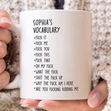 Funny Job Title Custom Name Mug - Customized Personalized Mug - Gift For Friend, Coworkers