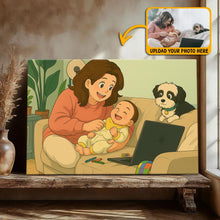 Animated Your Photo Ghibli Style - Turn Your Photo To Ghibli Character - Gift For Family Members, Siblings