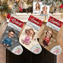 Merry Christmas 2024 - Personalized Customized Stocking - Gift For Family, Bestie, Sister, Brother