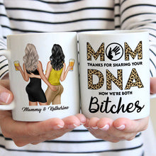 Thanks For Sharing DNA -  Gift For Mother, Mom Personalized Custom Ceramic Mug