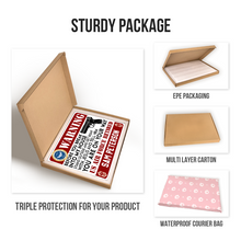 Before You Break Into My House - Personality Customized Metal Sign - Gift For Man Warning Sign