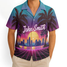 Custom Photo Sunset Pop - Personalized Customized Hawaiian shirt - Gift For Family Members, Best Friends