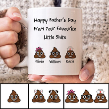 From Your Favourite Happy Family Gift Personalized Custom Ceramic Mug