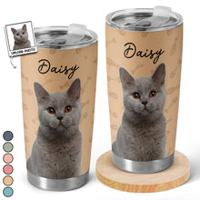 Custom Photo Your Pet - Personalized Custom Tumbler - Gifts For Dog Lovers, Cat Lovers