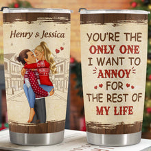 Annoying Each Other Couple Tumbler - Personalized Custom Tumbler - Gift For Couple, Lovers