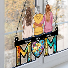 Mother's Day Gift For Mom - Personalized Acrylic Window Suncatcher Ornament - Gift For Mom