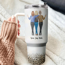 "She" To My "Nanigans" - Personalized Customized 40oz Tumbler - Gift For Bestie Best Friend