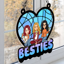 Personalized Acrylic Window Suncatcher Ornament - Gift For Besties BFFs Best Friends