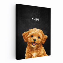 Animated Art Style Of Your Fur Angel - Personalized Customized Canvas - Lovely Gift For Pet Lovers