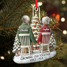 Timeless Love - Personalized Acrylic Ornament - Christmas Gift For Family Member, Couples, Anniversary