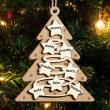 Family Is The Greatest Christmas Gift - Personalized 2-Layered Wooden Ornament - Gifts For Family