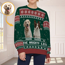 Custom Photo Personalized Ugly Sweater - Christmas Gift For Dog Lovers, Cat Lovers - Merry Woofmas