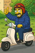 Simpsonize Your Photo - Turn Your Photo to Simpsons Canvas - Gift For Family, BFF, Couple, Besties