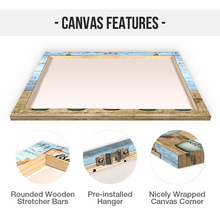 Custom Birth Month Flowers - Personalized Canvas Prints - Gift For Mother