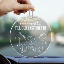 I Love You, I'm Keeping You - Customized Car Ornament - Christmas Gift For Couple Husband Wife